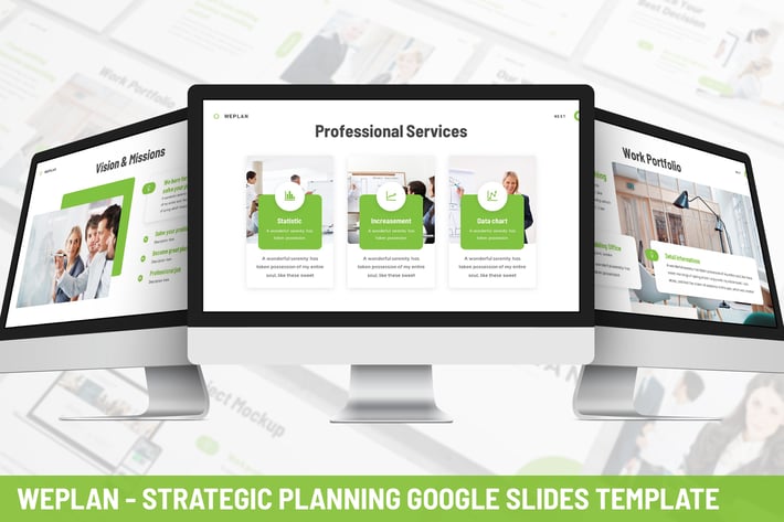 Weplan - Strategic Planning Google Slides Template