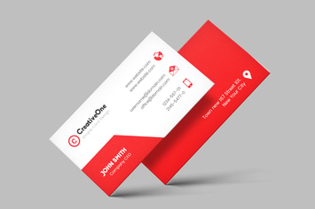 Business Visiting Cards Design Template