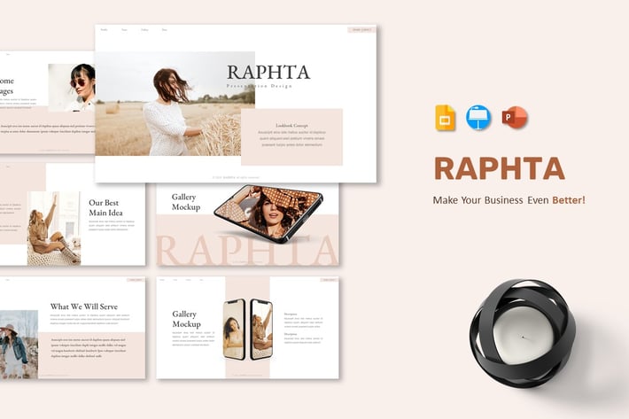 Raphta - Presentation Template
