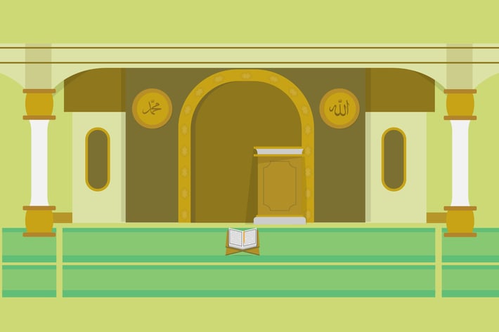 Mosque - Illustration Background