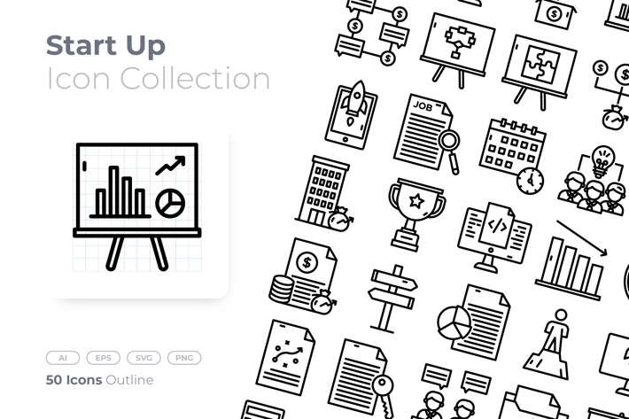 Start Up Outline Icon
