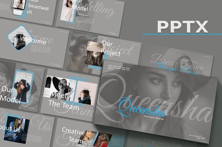 QUEENSHA - Powerpoint Template