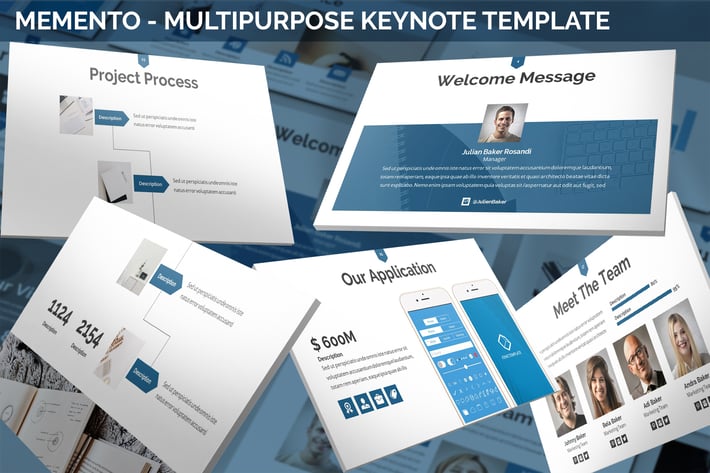 Memento - Multipurpose Keynote Template