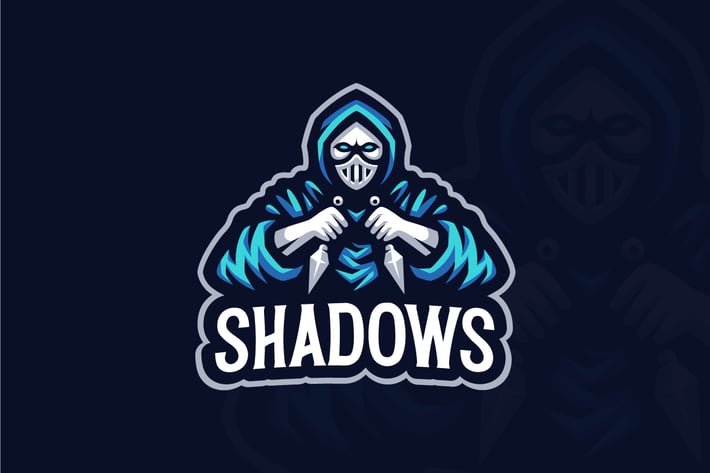 Shadow Ninja Mascot Logo