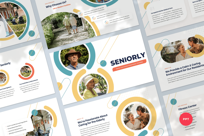 Senior Care PowerPoint Presentation Template