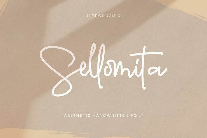 Sellomita - Handwritten Font