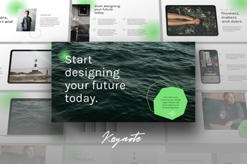 AISTRA - Simple Tech Business Keynote Template