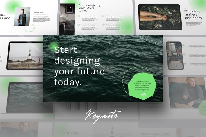 AISTRA - Simple Tech Business Keynote Template
