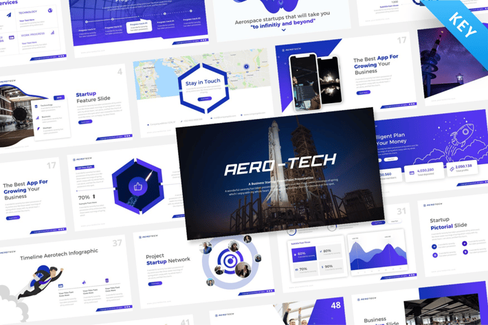 Aero-Tech Technology Keynote Template