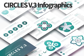 CIRCLES V.3 - PowerPoint Infographics Slides