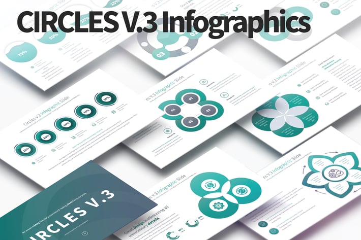 CIRCLES V.3 - PowerPoint Infographics Slides