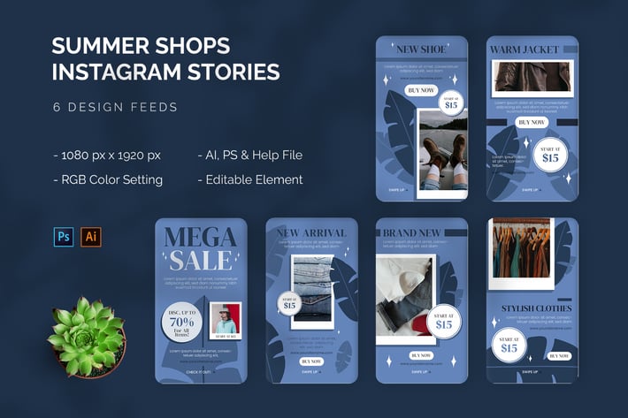 Summer Shops - Instagram Story