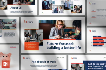 Business Coach PowerPoint Presentation Template
