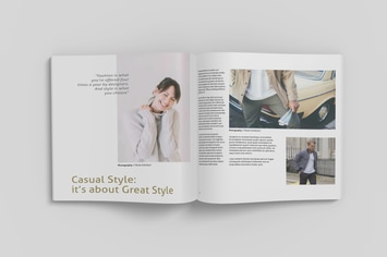 Square Magazine Mockup V1