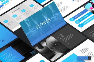 Fitness and Gym - PowerPoint Template