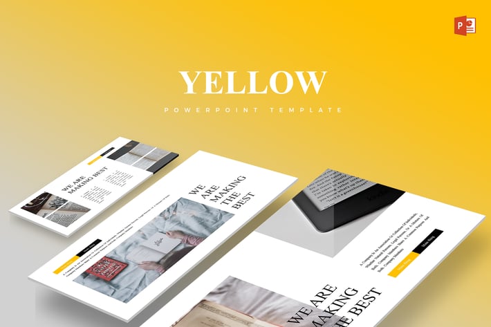 Yellow Best - Powerpoint Template
