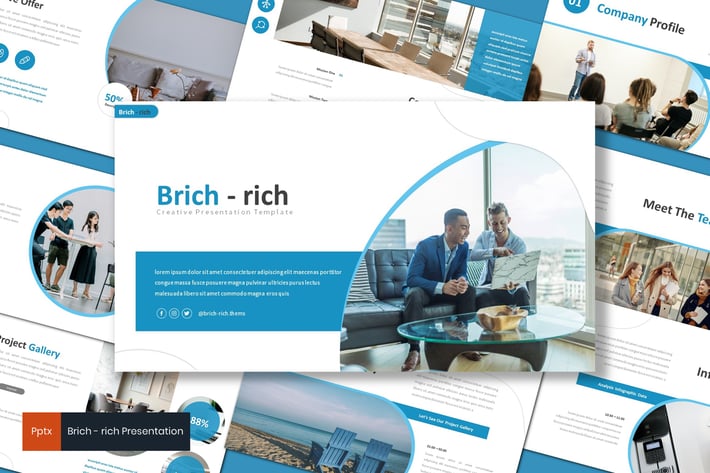 Brichrich - Business Powerpoint Template