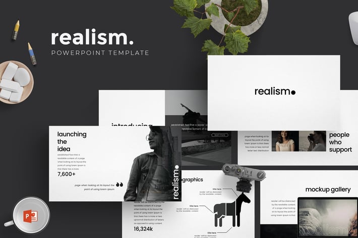 Realism - Powerpoint Template