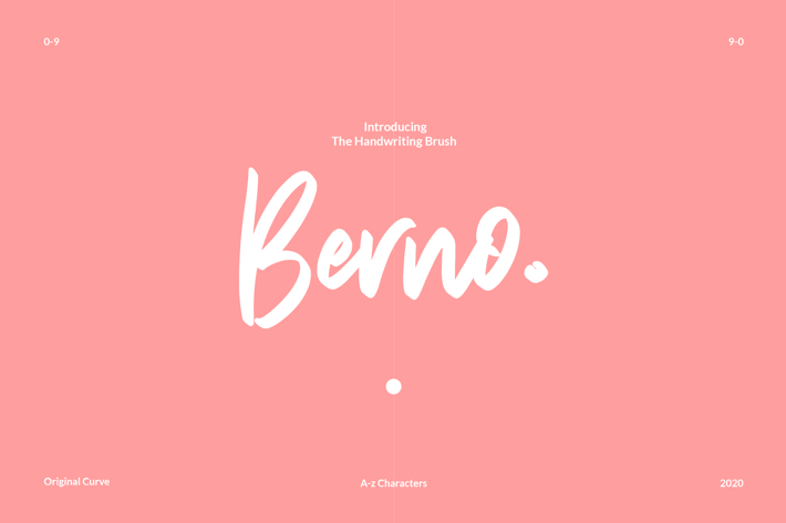 Berno - The Handwritten Brush