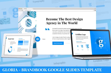 Gloria - Brandbook Google Slides Template