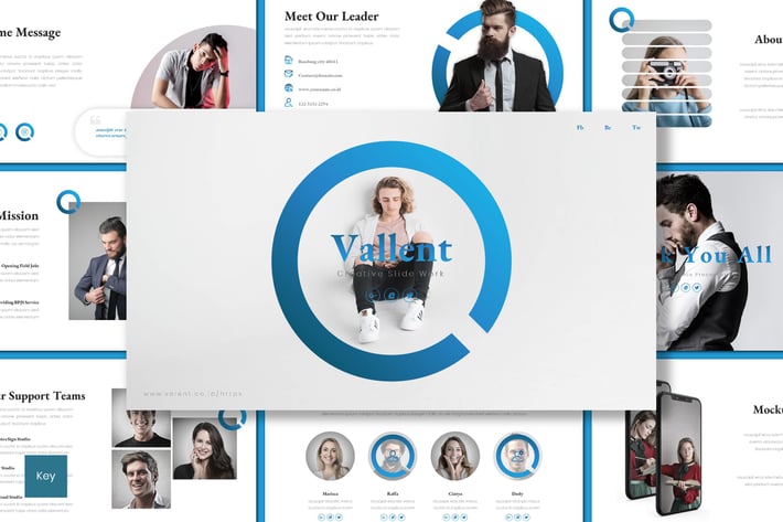 Vallent - Creative Keynote Template