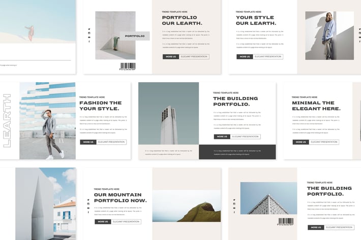 LEARTH Powerpoint Template
