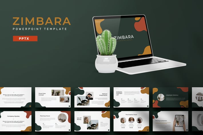 Zimbara - Powerpoint Template
