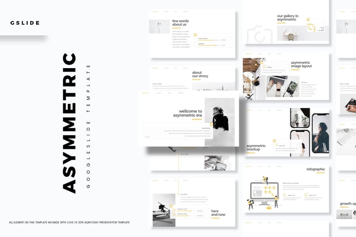 Asymmetric - Google Slide Template