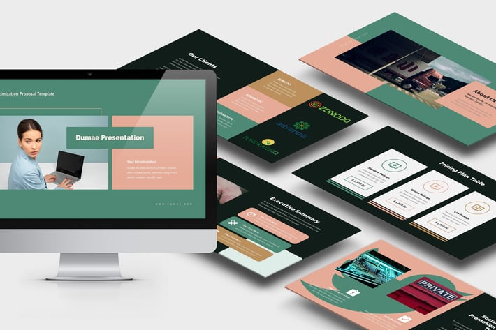 Dumae : SEO Optimization Proposal Powerpoint