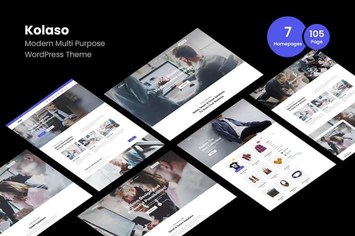 Kolaso - Modern Multi-Purpose WordPress Theme