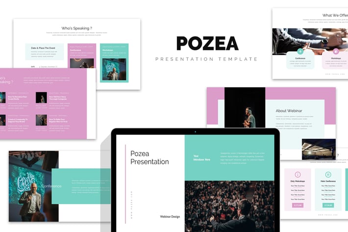 Pozea : Webinar, Seminar & Conference Powerpoint