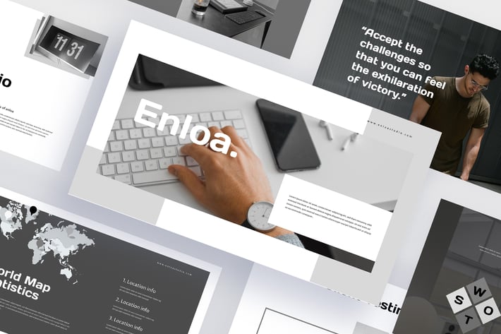 Enloa - Lifestyle Keynote Template 