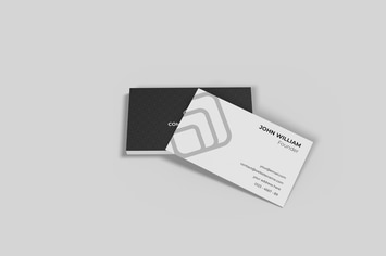 Minimalist Business Cards Mockup Vol. 4.2