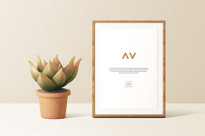 Portrait Frame Mockup