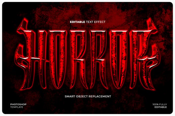 Horror Text Effect