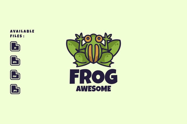 Frog Logo Mascot