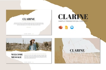 Clarine - Presentation Template