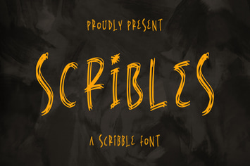 Scribles A Scribble Font 