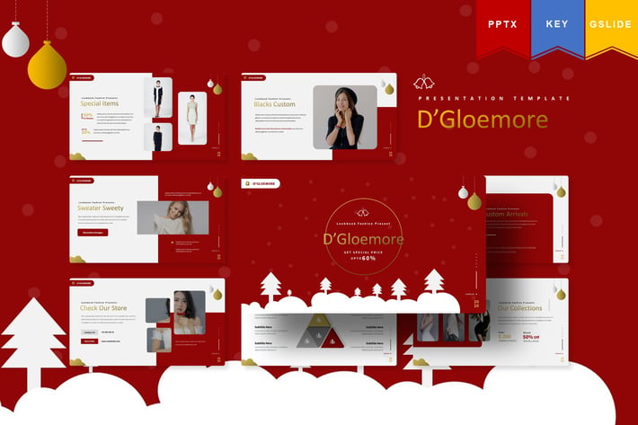 D'Gloemore | Powerpoint, Keynote, Google Slides