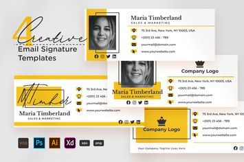 Creative Email Signature V05