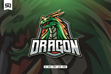 Dragon Logo Mascot Design