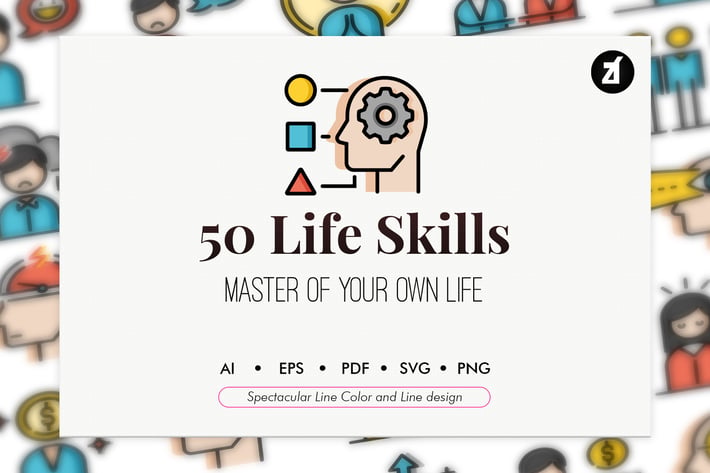 50 Life Skill Elements