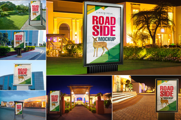 Roadside Billboard Mockups