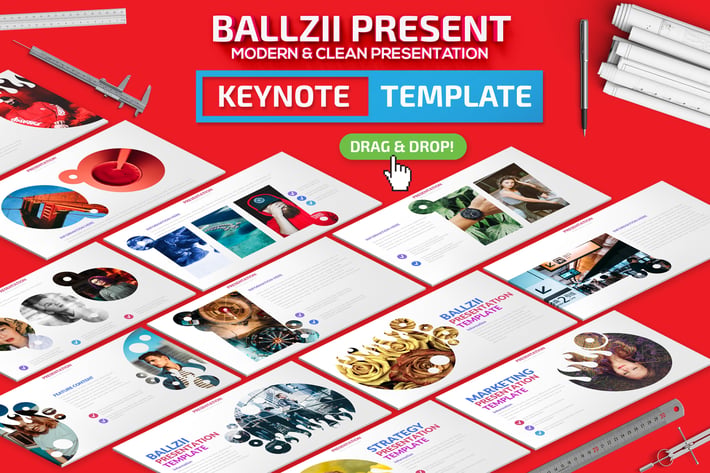 Ballzii Keynote Presentation Template