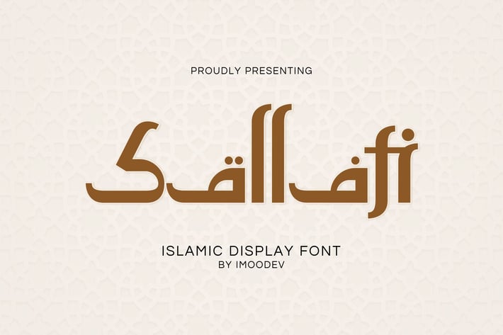 Sallafi - Arabic Font Style