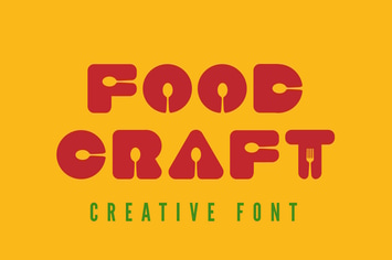 Food Craft Font