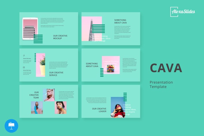 Cava - Creative Keynote Template