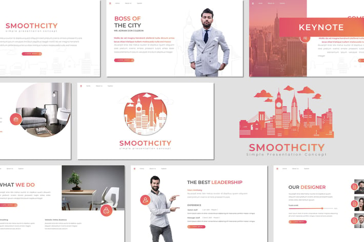 Smoothcity - Business Keynote Template