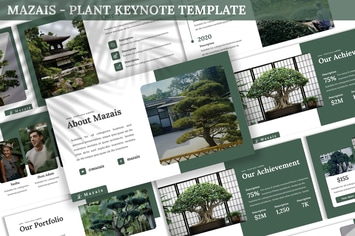 Mazais - Plant Keynote Template