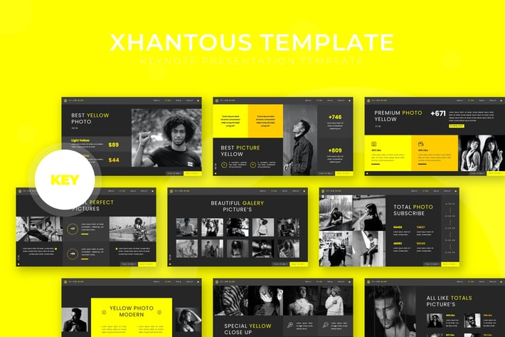 Xanthous - Keynote Template